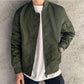 Solid Color Jacket Men's Casual Baseball Top Coat